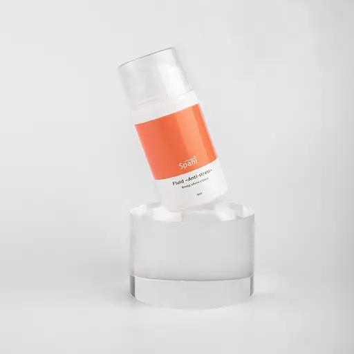 Легкий гель для лица с матирующим эффектом и SPF 35 Fluid Anti-stress SPF 35 Spani 50 мл - фото 4