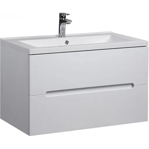 Тумба Мойдодир Octavio 80-A з умивальником Cosmopolitan 80 Білий - фото 1