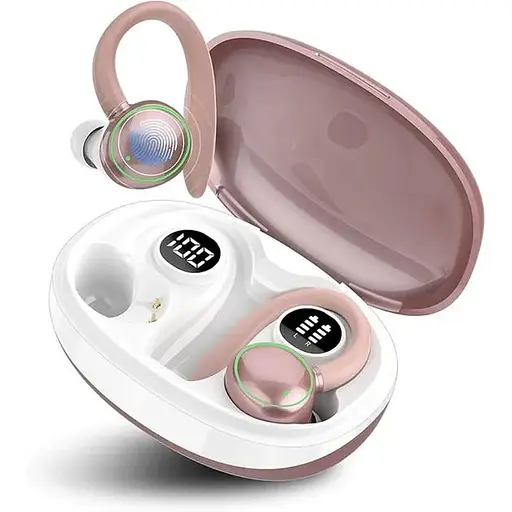 Беспроводные наушники PEFUPEW C6 Pink