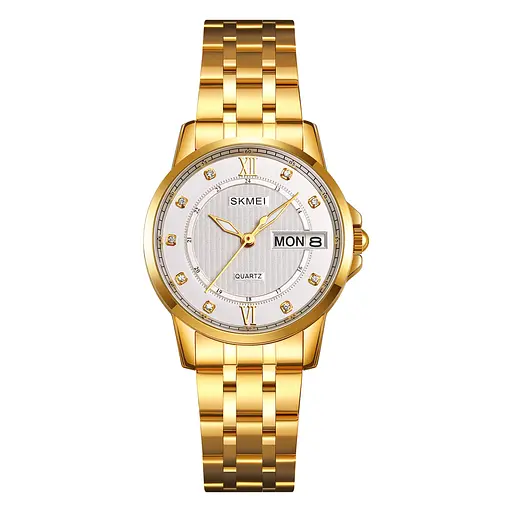 Наручний годинник жіночий 2085GDSI Gold-Silver Skmei acs0030312 - фото 1