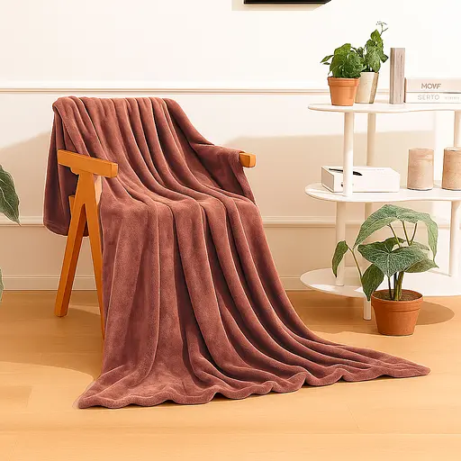 Плед Love You 150 x 200 см велсофт бежевый (8196) - фото 2