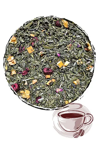 Чай зелений Brayval Космополітен сенча 100 г - фото 1