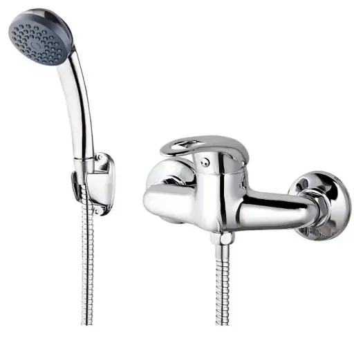 Смеситель для душа Udis NHK5-A048 однорычажный с душевым набором Хром 30412 - фото 2