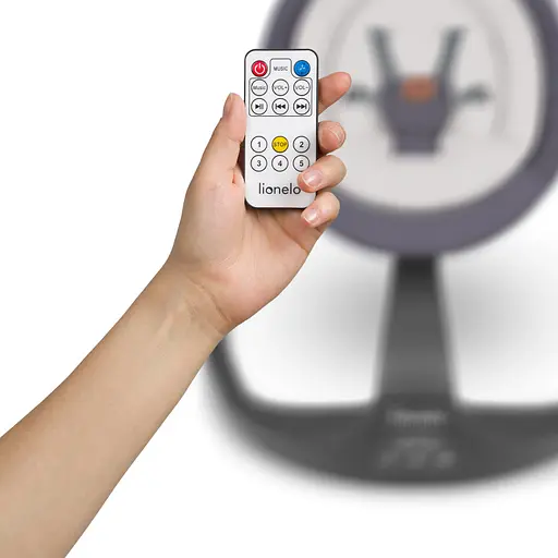 Крісло-гойдалка Lionelo Rina Grey Concrete (LO-RINA GREY CONCRETE) - фото 12