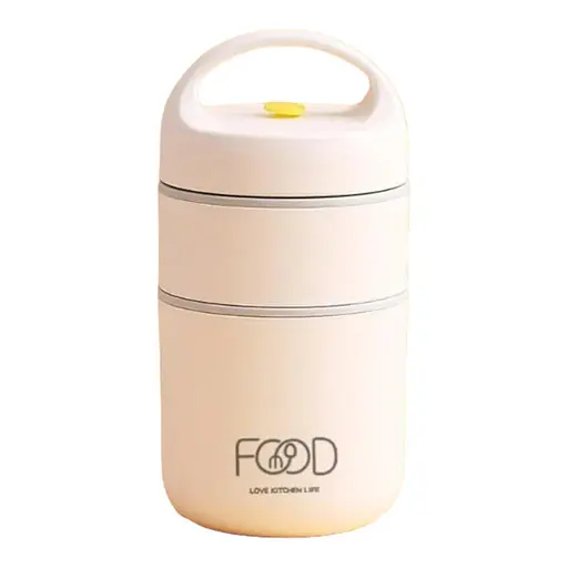 Термос для еды - ланчбокс FOOD 0.68л пищевой термос с контейнером - фото 1