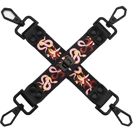 БДСМ-набір Lockink The FloweRing Serpent - Bondage Set, 7 шт. - фото 6