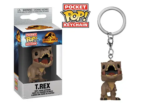 Брелок Funko Pop Фанко Поп Світ Юрського періоду Тиранозавр Рекс Jurassic World T.Rex 4 см FP K TR