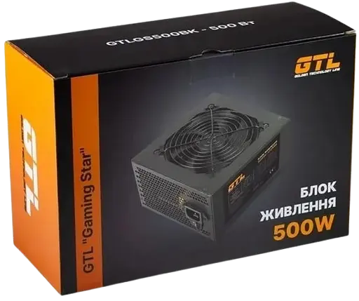 Блок питания GTL Gaming Star 500W (GTLGS500BK) - фото 5