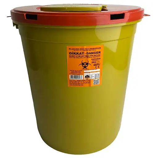 Контейнер для сбора медицинских отходов Afacan 25 л EA 250 - фото 1