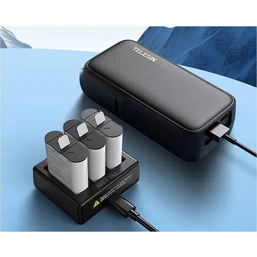 Зарядное устройство Telesin S0-BCG-12-TGP для GoPro HERO13 [124460] - фото 5