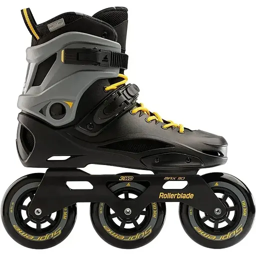 Ролики Rollerblade RB 110 40.5 Black/Yellow (1012-07061300-S25-260) - фото 2