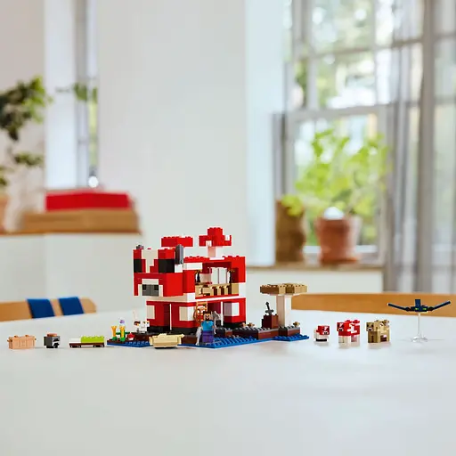 Уценка. Конструктор LEGO Minecraft Грибной дом, 500 деталей (21270) - фото 4