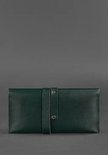 Кожаный тревел-кейс Voyager 1.0 зеленый - фото 4