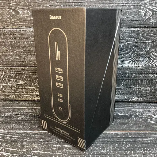 Хаб-концентратор Baseus Working Station Type-C Hub док-станция CAHub-BG0G - фото 8