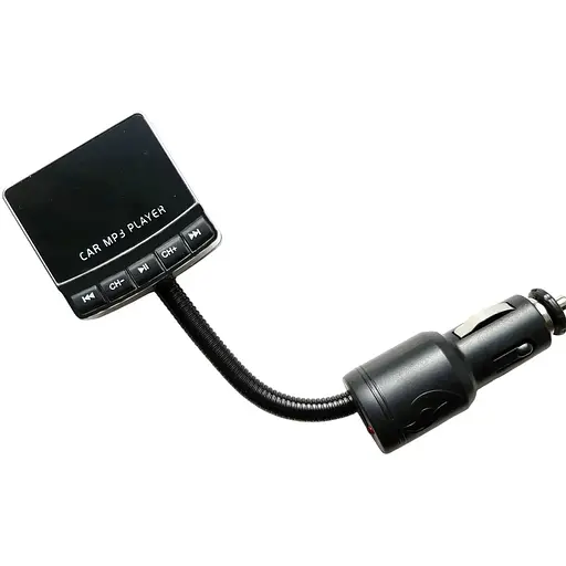 Автомобильный FM-модулятор 856 USB/micro SD от прикуривателя Black (av052)