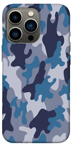 TPU чохол Синій камуфляж 2 - фото 1