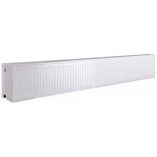 Радіатор сталевий панельний Kalite 33 низ/справа 300x2000 (без INNER) 000022661, Білий - фото 1