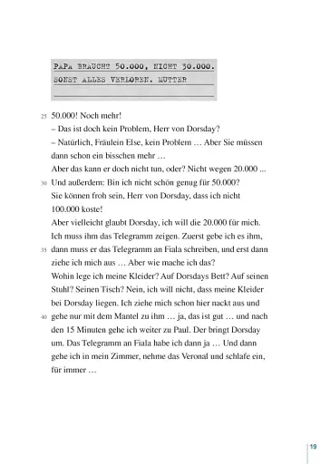 Fraulein Else. Leseheft mit Audio-CD - фото 18