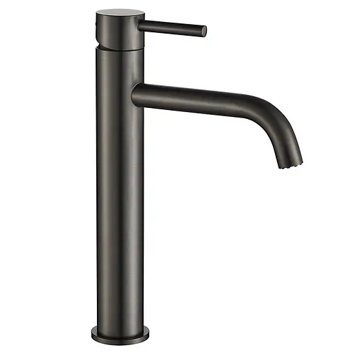 Смеситель для раковины VBI Milano black высокий VBI-050101BL Черный матовый - фото 1