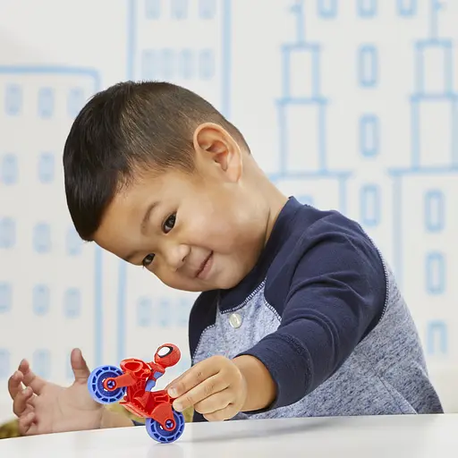 Набор игрушечный Hasbro Spiderman Marvel Spidey Amazing Friends Miles Morales 6 см (F3714_F4001) - фото 7