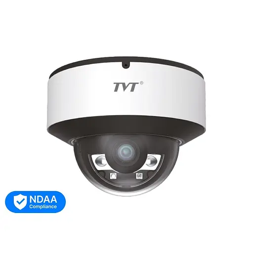IP-видеокамера 4Mp TVT TD-9541S4-C(D/PE/AW2) f=2.8mm, ИК+LED-подсветка, с микрофоном (77-00449)