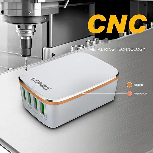 Зарядный адаптер 4 порта Ldnio A4404 зарядное устройство 4 USB 4.4A - фото 8