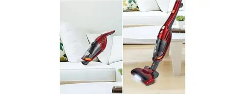 Пылесос беспроводной Gorenje 125 Вт красный - фото 8