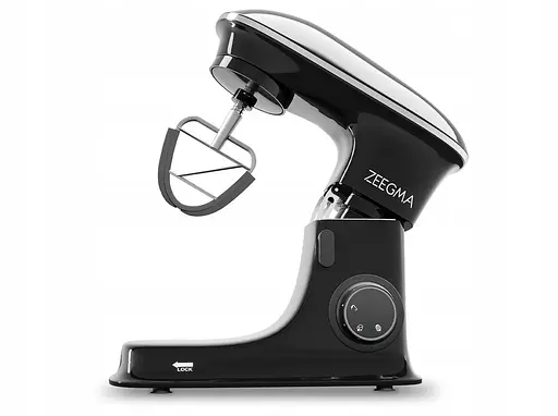 Тестомес миксер планетарный Zeegma PLANEET CHEF BLACK 2200 Вт - фото 5