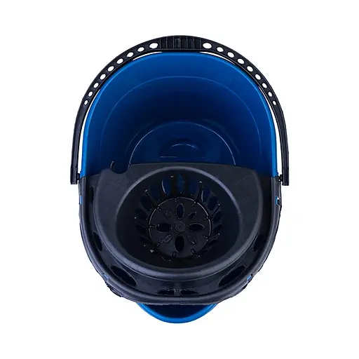 Ведро для уборки пластиковое с отжимом 13 л AFSEM Турция Синий 88075 - фото 4