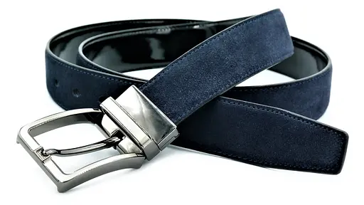 Ремінь шкіряний Weatro чоловічий двосторонній 110-125х3,5 см acs0013944 - фото 8