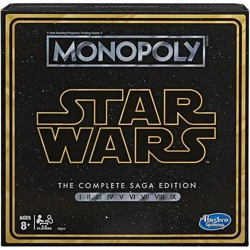 Настольная игра Hasbro Monopoly Game Star Wars Saga Edition SW - фото 1