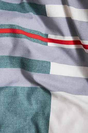 Комплект постельного белья Moon&Star Бязь Gold Люкс Cloudy евро 200х220 наволочки 2х40х60 - фото 8