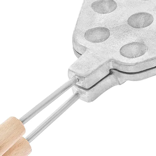 Форма для випікання печива у вигляді каштанів "Київський каштан" на 14 половинок каштанів, Ласунка Сірий 86671 - фото 3