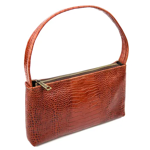 Кожаная женская сумка хобо Tarwa sum0028635 - фото 2