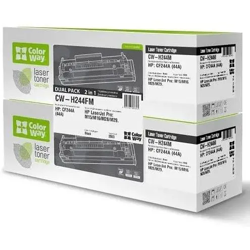Картридж ColorWay HP 44A CF244A Black teh0024276 - фото 1
