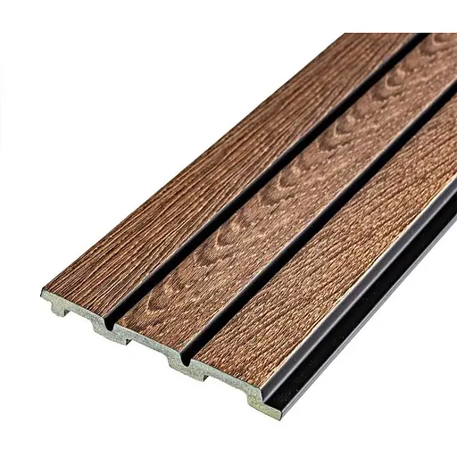 Рейка декоративна Wall Sticker PS 2900х120х12 мм Горіх SW-00001739