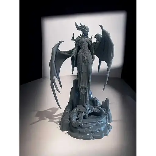 Фигурка Лилит Diablo 4 размер 110 мм фигурка героя из игры сувенир для геймера игровая статуэтка - фото 3