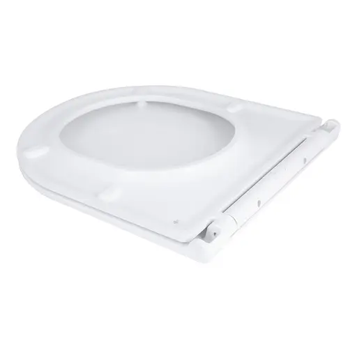 Унитаз напольный Qtap Dove Rimless безободковый с сиденьем Soft-close White QT06228380BW, Белый - фото 9