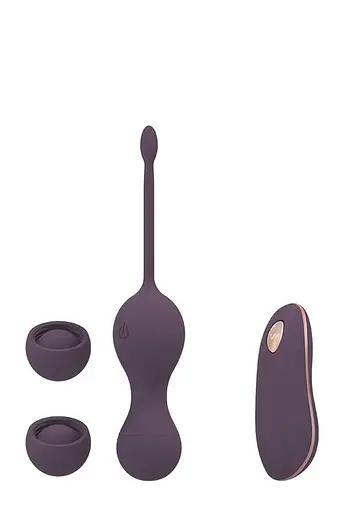 Вагінальні кульки Dreamtoys Royal Fantasies Iduna, 16 см, фіолетовий - фото 2