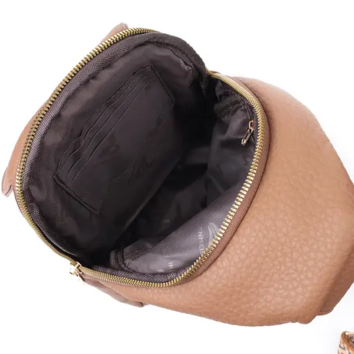 Женская сумка Vintage с одним плечевым ремнем из крупнозернистой экокожи 17х29х9 см sum0026945 - фото 7