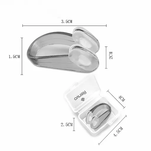 Зажим для носа Renvo Eclipse Белый Розовый Уни (2SCL100-07) - фото 3