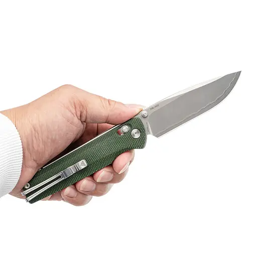 Ніж складаний SRM Terrier 258L-MG2, зелений - фото 12