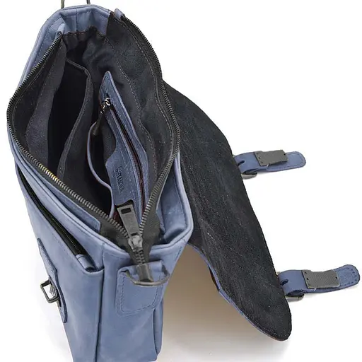 Мужская сумка-портфель на плечо с ручкой TARWA 32х25х7 см sum0028198 - фото 2