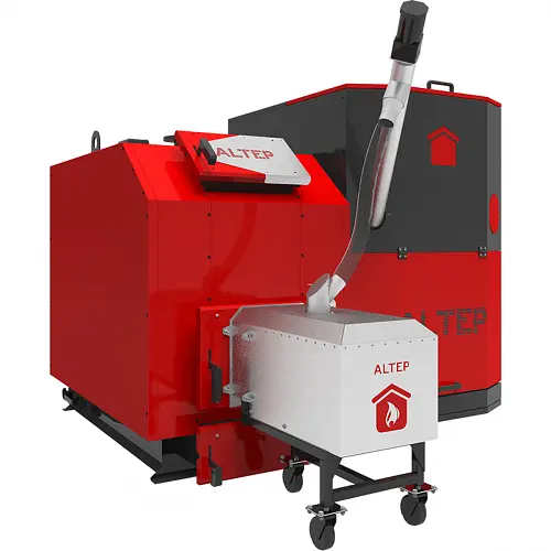 Твердотопливный котел Altep TRIO UNI Pellet Plus - 50 кВт (горелка и вентилятор) - фото 3