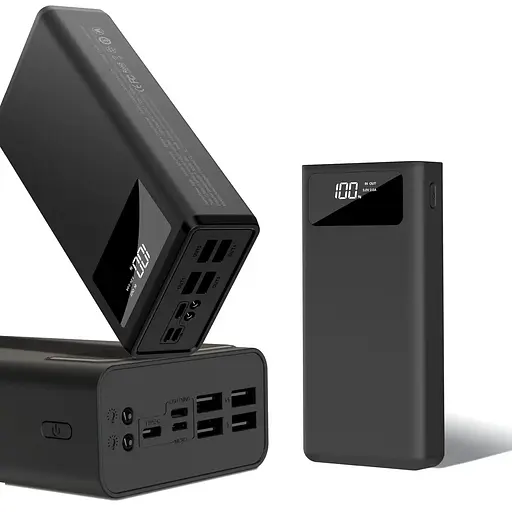 Універсальна мобільна батарея XO PR124 40000 mAh (Black) - фото 8
