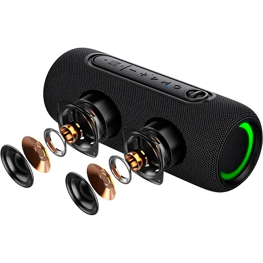 Портативна акустика Real-El X-715 Black (EL121600027) [134897] - фото 10