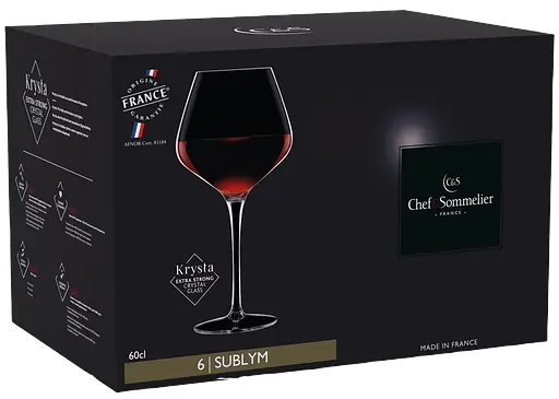 Набор бокалов C&S Sublym, 6х600 мл (7098532) - фото 4