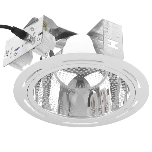 Светильник Downlight потолочный Brille 166017 DL-01 W/2x26W WH врезной