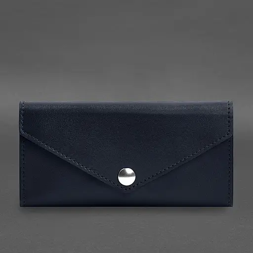 Кожаный клатч (портмоне) на кнопке 5.0 - фото 9