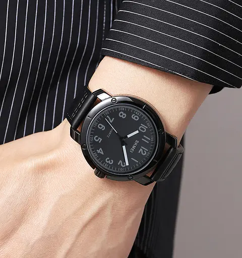 Наручний годинник чоловічий Skmei 1987 Black, 1987BK (18405) - фото 4